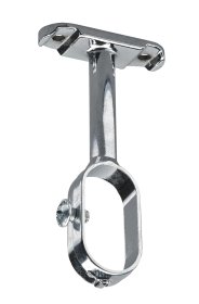 Laikiklis ovaliai rūbų kartelei, vidurinis HETTICH, d15/30 chromuotas, 9216207