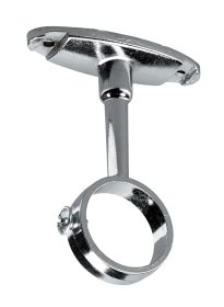 Laikiklis rūbų kartelei, vidurinis HETTICH, d25 chromuota, 9216205