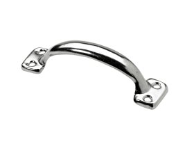 Baldų rankenėlė HETTICH, 76x20x21mm, dengta nikeliu, 4044