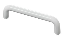Baldų rankenėlė HETTICH, plastikas, baltos sp. HS 96mm, 9203224