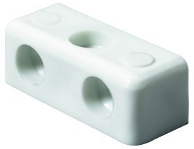 Kampinis sujungimas HETTICH, pak. 10 vnt. plastikas, 35x12x12mm, baltos sp., 9184435