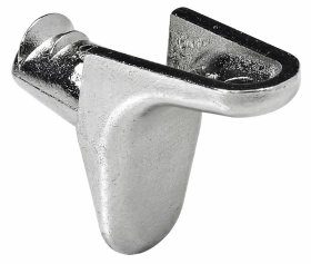 Lentynos laikiklis HETTICH, pak. 20 vnt. 5mm, dengtas nikeliu, 89288