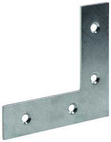 Plokščias tvirtinimo kampas HETTICH, 80x80x22mm, cinkuotas, 9184254