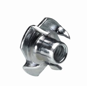 Veržlė įkalama HETTICH, pak. 8 vnt. M6/8mm, cinkuotas, 89307