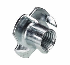 Veržlė įkalama HETTICH, pak. 8 vnt. M8/10mm, cinkuotas, 89314