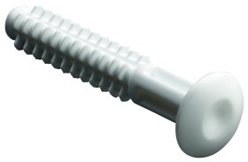 Plastikinis kaištis HETTICH, pak. 8 vnt. plastikas, 6, 9x39mm, baltos sp., 9199869