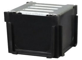 Plastikinio latako jungtis BIELBET, su cinkuotomis grotelėmis 105 mm