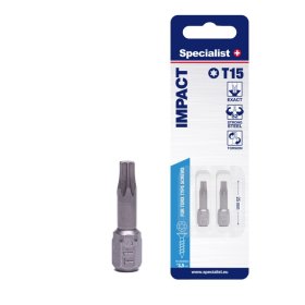 Sukimo antgalis SPECIALIST+, T15, 2 vnt, 25 mm