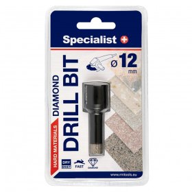 Deimantinis grąžtas SPECIALIST+, 12 mm, kampiniui šlifuokliui