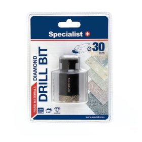 Deimantinis grąžtas SPECIALIST+, 30 mm, kampiniui šlifuokliui