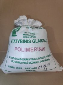 Polimerinis glaistas SAR, su kreidos užpildu, 25 kg (maiše)