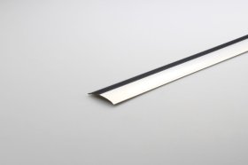 Nerūdijančio plieno grindų juostelė ARCANSAS 051B2, 900 x 28 mm, h-10 mm, poliruota