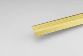 Aliumininė grindų juostelė ARCANSAS 032L/91, 900 x 29 mm, h-8 mm, anoduota, aukso spalvos, satinas "grained"