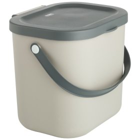 Šiukšliadėžė rūšiavimui ROTHO Albula, 6 l, kapučino sp.