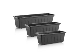 Lovelis gėlėms GARDEN, 60cm. ilgio, antracito sp., 41105607