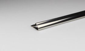 Kampas plytelėms ARCANSAS 257A3L/430, 2500 x 23 x 8 mm, nerūdijančio plieno, išorinis,  poliruotas