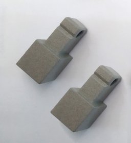 Plytelių kampo užbaigimas ARCANSAS 258H10/103/Bl, H-10 mm, 2 vnt., aliuminis, išorinis, kvadratinis, akmens imitacija, betono spalvos