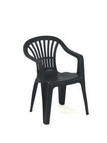 Plastikinė kėdė IPAE PROGARDEN Lyra/Altea, žalios spalvos, maks. apkrova iki 120kg