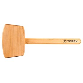 Medinis plaktukas TOPEX 02A050, 0,5 kg