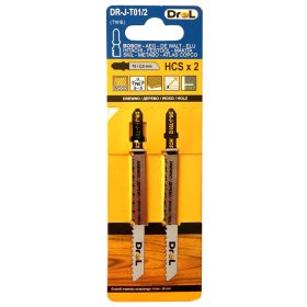 Siaurapjūklio pjūklelis medžiui DRELL, T06/2, 23/2-T06/2, 2 vnt.