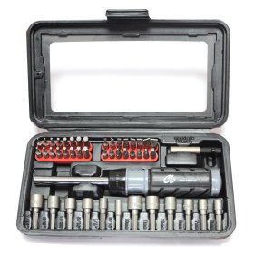 Antgalių rinkinys su atsuktuvu SPECIALIST+ 24/2-046, 46 vnt