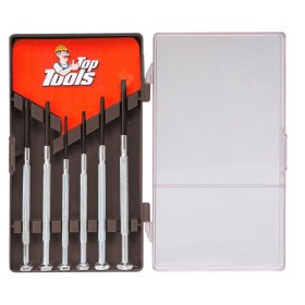 Atsuktuvų rinkinys tiksliems darbams TOP TOOLS 39D193, 6 vnt
