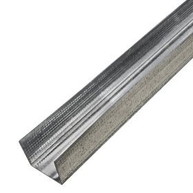  Horizontalus profilis PROFILINE UW-50/40,  matmenys 50 x 37 x 0,6 mm, ilgis - 3 m