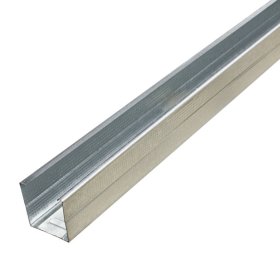 Vertikalus profilis PROFSTAR CW-50/50, matmenys 48,8 x 50 x 0,5 mm, ilgis - 3 m