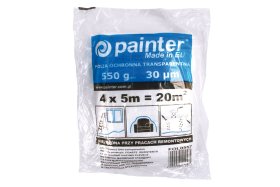 Apsauginė plėvelė PAINTER Fol0557, apdengimui, 30 mkr, 4mx5m