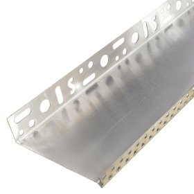 Cokolinis aliuminio profilis PROFSTAR,  matmenys 2000 x 200 x 1 mm