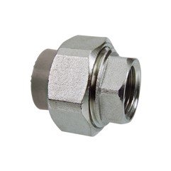 Presuojama jungtis WAVIN, d40x1 1/4'', metalinė, vidinis sriegis, PPR, 235590004