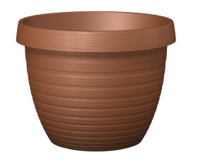 Plastikinis lauko vazonas SCHEURICH TERRACOTTA (270/35), molio sp., skersmuo 35 cm.