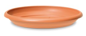 Plastikinė lauko lėkštutė SCHEURICH TERRACOTTA (331/28), molio sp., skersmuo 28 cm.