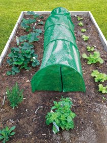 Šiltlysvė HERVIN GARDEN GH-028, 300 x 65 x 45 cm, armuotos PE plėvelės, 140 g/m²