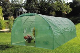 Šiltnamis HERVIN GARDEN GH-065, 3 x 6 x 2 m., armuotos PE plėvelės, 140 g/m2