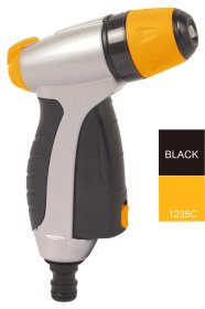 Metalinis purkštukas HERVIN GARDEN+ Hg-78935, 3 laistymo funkcijos jūsų pasirinkimui, patogus valdymas viena ranka, vandens srauto valdymo svirtis