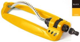 Švytuoklinis purkštuvas HERVIN GARDEN+ HG-17031, apipurškimo plotas: iki 399 m2, 18 patvarių purkštuvėlių, paprasta nustatyti purškimo plotą