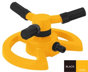 Pastatomasis purkštuvas HERVIN GARDEN+ HG-14237, laistymo skersmuo: 10,4 m, purškimo plotas: 85 kv. m, purkštuvas sukasi ratu