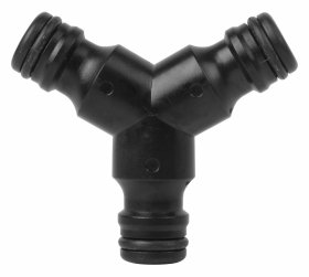 Jungtis žarnai HERVIN GARDEN+ HG-22333, tinka 13 mm skersmens žarnoms, 3-jų atšakų