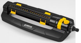 Metalinis purkštuvas HERVIN GARDEN+ HG-18208, laistymo plotas iki 462 kv. m, 20 purkštukų, galima reguliuoti apipurškimo plotį ir atstumą