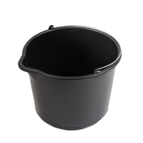 Statybinis kibiras, 12 l, su piltuvėliu