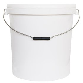 Plastikinis maistinis kubilas rauginimui su dangčiu, 35 l, hermetinis