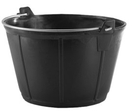 Lankstus mūrininko kibiras RED HOG 50WIA2010, juodas, 11 l