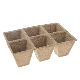 Durpinė daigykla B11, 11 x 11 cm., 6 narvelių