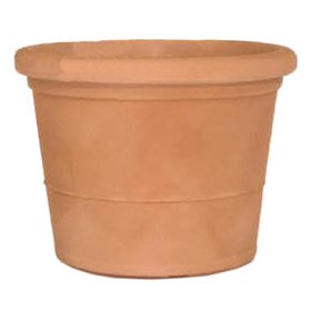 Plastikinis vazonas  ZARA, 50 x 38 cm., kreminis.