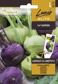Daržovių sėklos, LUCIA ELITE ELN kopūstai ropiniai KARTAGOH&AMETYST H, 0,4 g., L