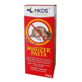 Nuodai graužikų naikinimui MKDS Mauzer, pasta, 150 g