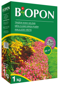Trąšos, sodo gėlėms BIOPON, 1 kg
