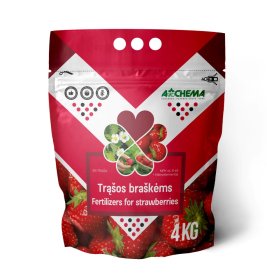 Trąšos braškėms ir žemuogėms AGROCHEMA, 4 kg