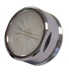 Aeratorius PERLINI P-2017, 24M su gumine tarpine, chromas, srauto reg.